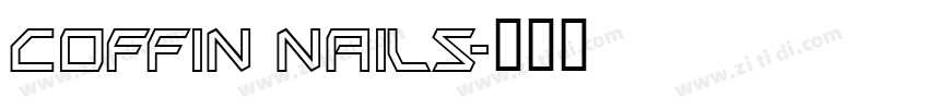Coffin Nails字体转换